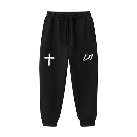 Essential Drawstring Jogged Sweatpants