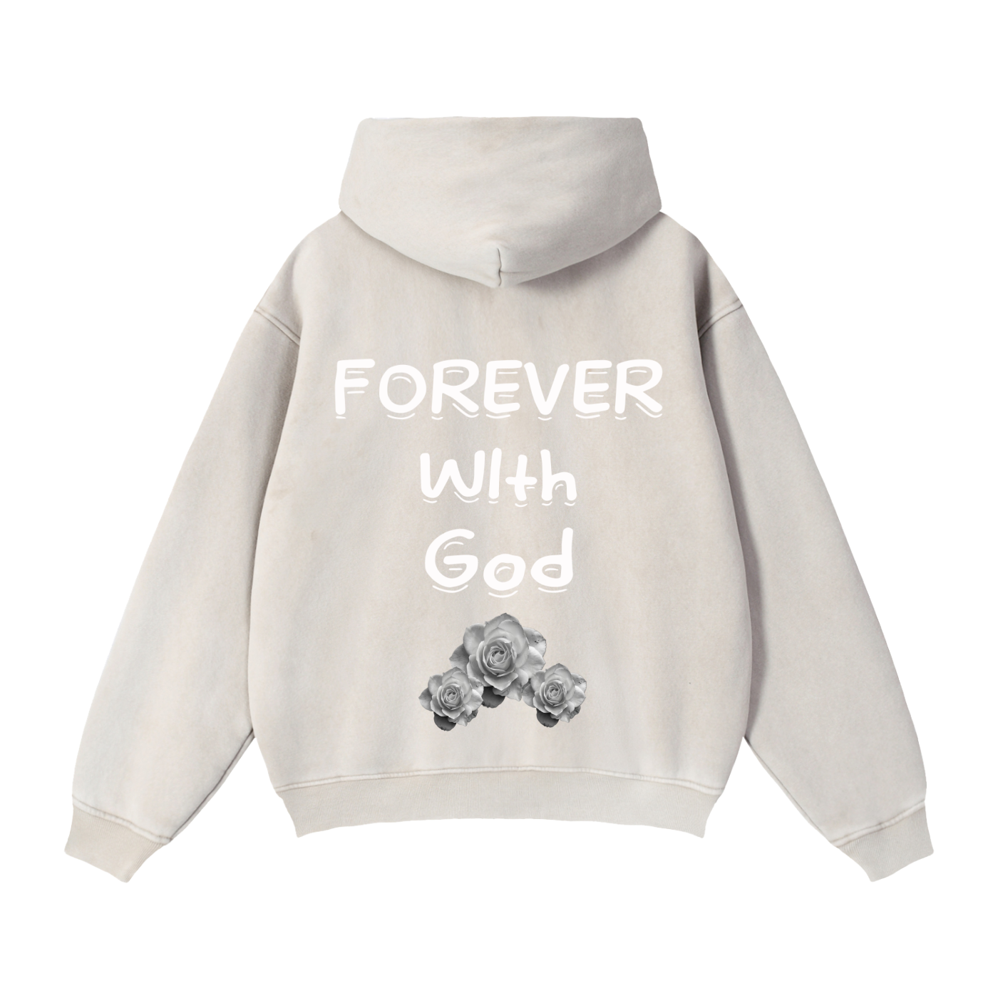 Zip-Through Boxy Fleece Hoodie