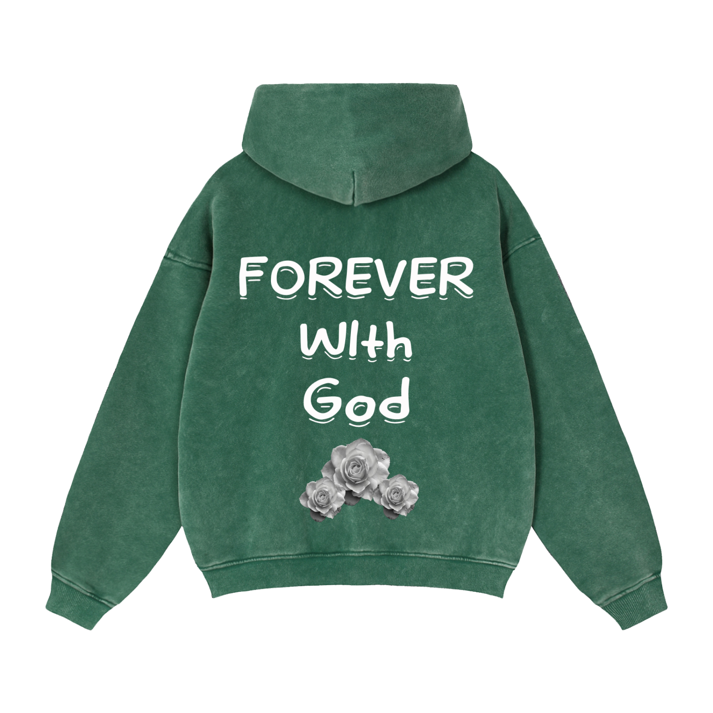 Zip-Through Boxy Fleece Hoodie